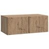 vidaXL N&aacute;stěnn&aacute; TV skř&iacute;ň 59,5 x 41 x 30 cm Dub artisan