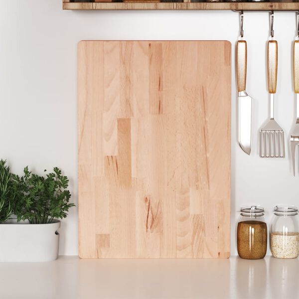 vidaXL Prk&eacute;nko na kr&aacute;jen&iacute; 50 x 35 x 4 cm masivn&iacute; bukov&eacute; dřevo