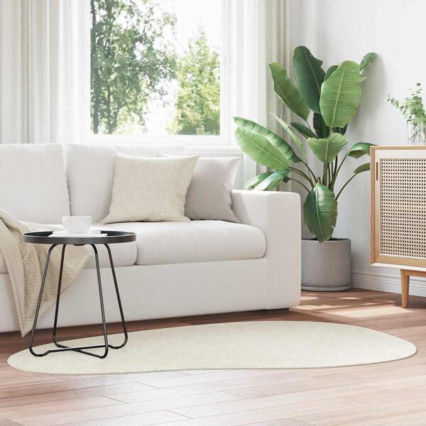 vidaXL Kusov&eacute; koberce HUARTE Kr&eacute;mov&aacute; 120 x 170 cm Polyester