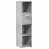 vidaXL Skř&iacute;ň highboard betonově &scaron;ed&aacute; 30x42,5x124 cm kompozitn&iacute; dřevo
