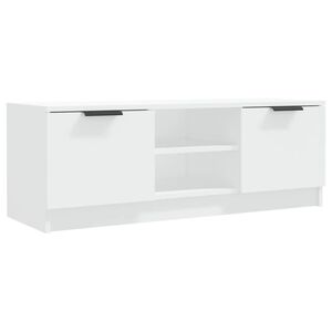 vidaXL TV skř&iacute;ňka b&iacute;l&aacute; 102 x 35 x 36,5 cm kompozitn&iacute; dřevo