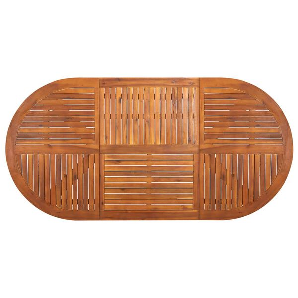 vidaXL 7d&iacute;ln&yacute; zahradn&iacute; j&iacute;deln&iacute; set &scaron;ed&yacute;