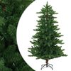 vidaXL Uměl&yacute; v&aacute;nočn&iacute; stromeček 120 cm PVC a kov Zelen&aacute;