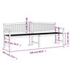 vidaXL Zahradn&iacute; lavice 228 x 59,5 x 90 cm masivn&iacute; teakov&eacute; dřevo