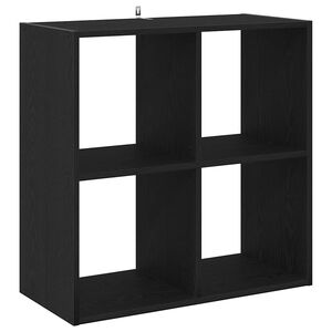 vidaXL knihovna Čern&yacute; dub 68,5 x 32 x 68,5 cm