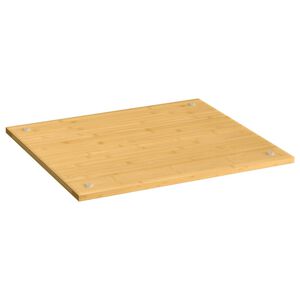 vidaXL Kryc&iacute; deska na spor&aacute;k 50 x 56 x 1,5 cm bambus