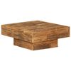 vidaXL Konferenčn&iacute; stolek z masivn&iacute;ch recyklovan&yacute;ch pražců 70x70x30 cm