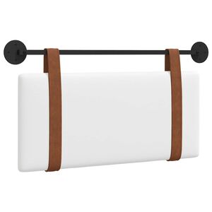 vidaXL Z&aacute;věsn&aacute; čeln&iacute; deska N&aacute;stěnn&yacute; B&iacute;l&yacute; 90 x 55 x 5 cm Antick&yacute; PU