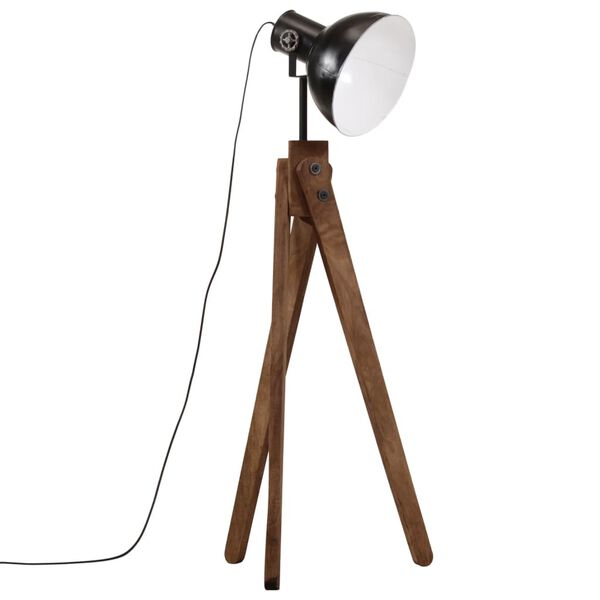 vidaXL Stojac&iacute; lampa 25 W čern&aacute; 45 x 45 x 120 cm E27