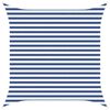 vidaXL Slunečn&iacute; plachta Modr&aacute; a b&iacute;l&aacute; 3 x 3 m 100% polyester Oxford