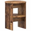 vidaXL Bočn&iacute; skř&iacute;ňka Star&eacute; dřevo &Oslash;40 x 50 cm Dřevěn&yacute; materi&aacute;l