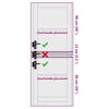 vidaXL Vnitřn&iacute; dveře ORKDAL B&iacute;le primovan&eacute; 78 x 211 cm
