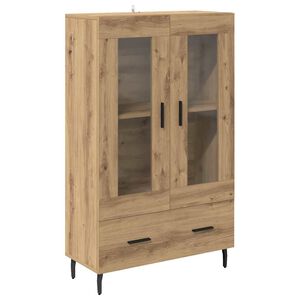 vidaXL Vysok&yacute; bufet Artisanov&yacute; dub 69,5 x 31 x 115 cm kompozitn&iacute; dřevo