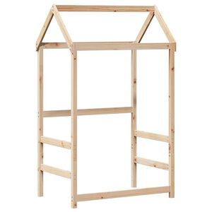 vidaXL Střecha na dětskou postel 118x70x176,5 cm masivn&iacute; borov&eacute; dřevo