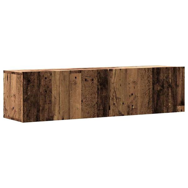 vidaXL N&aacute;stěnn&aacute; TV skř&iacute;ňka old wood 120 x 30 x 30 cm kompozitn&iacute; dřevo