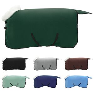 vidaXL Deka pro koně Tmavě zelen&aacute; 75 cm Polartec fleece