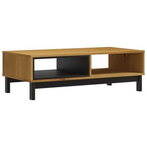 vidaXL Konferenčn&iacute; stolek FLAM 100 x 50 x 32,5 cm masivn&iacute; borov&eacute; dřevo