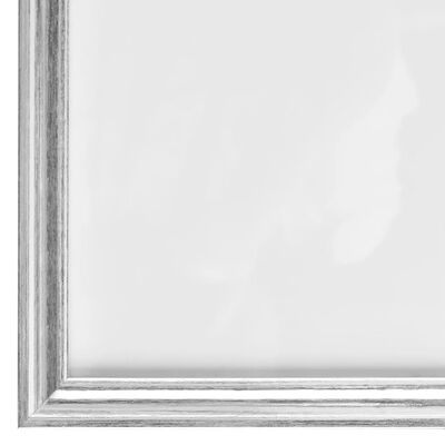 vidaXL Fotorámečky koláž 3 ks na zeď nebo stůl stříbrné 42 x 59,4 cm