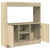 vidaXL Skř&iacute;ň highboard dub sonoma 92 x 33 x 100 cm kompozitn&iacute; dřevo