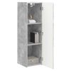vidaXL TV wall cabinet 2 pcs Beton 30 x 31 x 100 cm kompozitn&iacute; dřevo