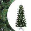 vidaXL Uměl&yacute; v&aacute;nočn&iacute; stromek s v&aacute;nočn&iacute;mi koulemi 120 cm 150 LED