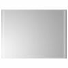 vidaXL Koupelnov&eacute; zrcadlo s LED osvětlen&iacute;m 80 x 60 cm