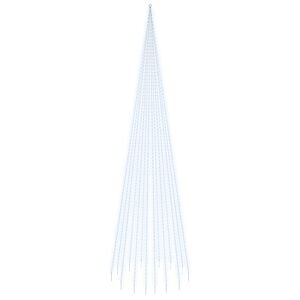 vidaXL V&aacute;nočn&iacute; stromek na stož&aacute;r 1134 studen&yacute;ch b&iacute;l&yacute;ch LED diod 800 cm