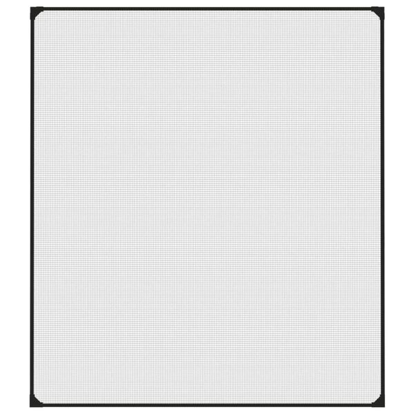 vidaXL Magnetick&aacute; okenn&iacute; s&iacute;ť proti hmyzu antracitov&aacute; 130 x 150 cm