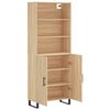 vidaXL Skříň highboard dub sonoma 69,5 x 34 x 180 cm kompozitní dřevo