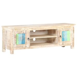 vidaXL TV stolek 120 x 30 x 40 cm hrub&eacute; ak&aacute;ciov&eacute; dřevo