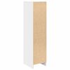 vidaXL Highboard White 29,5x34x119,5 cm Dřevěn&aacute; konstrukce
