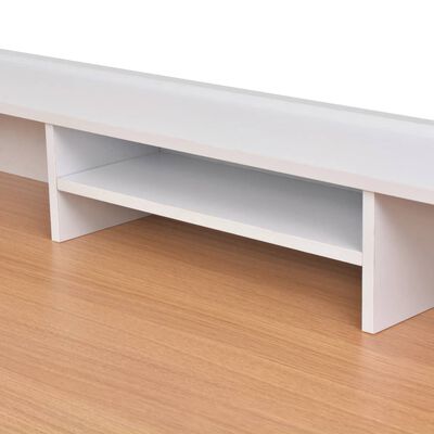 Psací stůl / PC stůl v přírodní barvě dřeva