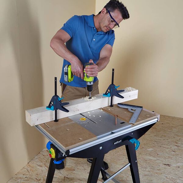 wolfcraft Pilov&yacute; stůl "Master Cut 1500" 94x64x86,5 cm 6906000