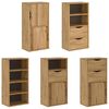 vidaXL Boční skříňky 5 ks "ODDA" 40x24x79 cm Borovicový masiv