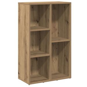 vidaXL Knihovna dub artisan 50x25x80 cm kompozitn&iacute; dřevo