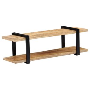 vidaXL TV stolek 130 x 40 x 40 cm masivn&iacute; mangovn&iacute;kov&eacute; dřevo