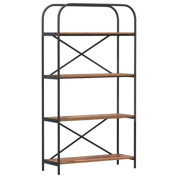 vidaXL Knihovna Star&eacute; dřevo 80 x 30 x 146 cm Kompozitn&iacute; dřevo