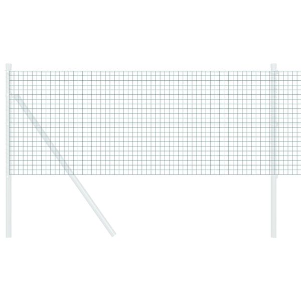 vidaXL Svařovan&yacute; dr&aacute;těn&yacute; plot Zelen&aacute; 0.5 x 50 m