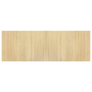 vidaXL Koberec obdélníkový světle přírodní 70 x 200 cm bambus