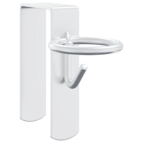 vidaXL H&aacute;čky na kbel&iacute;ky 3 ks přenosn&eacute; stř&iacute;brn&eacute; ocel