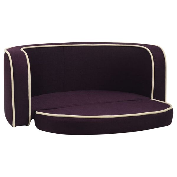 vidaXL Rozkl&aacute;dac&iacute; pohovka pro psy v&iacute;nov&aacute; 76 x 71 x 30 cm len prateln&aacute;