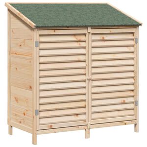 vidaXL Zahradn&iacute; shed se střechou Př&iacute;rodn&iacute; 106 x 56 x 113,5 cm