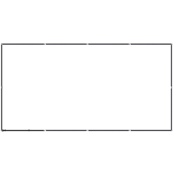 vidaXL Venkovn&iacute; ps&iacute; kotec ocel 7,37 m&sup2;