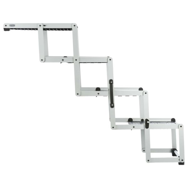 TRIXIE 4stupňov&eacute; skl&aacute;dac&iacute; schody pro dom&aacute;c&iacute; mazl&iacute;čky 160x70 cm hlin&iacute;k