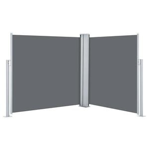 vidaXL Zatahovac&iacute; bočn&iacute; mark&yacute;za / z&aacute;stěna antracitov&aacute; 120 x 600 cm