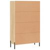 vidaXL Skř&iacute;ň highboard dub sonoma 69,5 x 31 x 115 cm kompozitn&iacute; dřevo