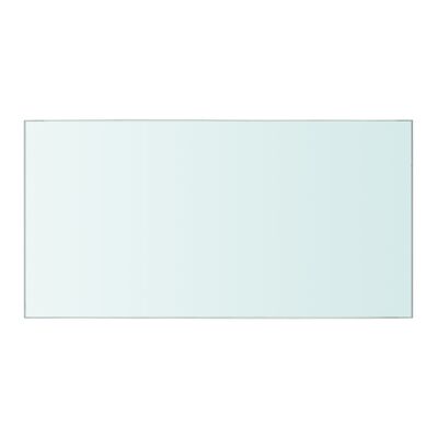 vidaXL Policová deska sklo čiré 40x20 cm