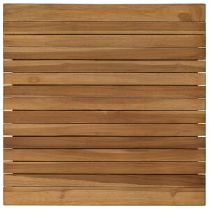 vidaXL Deska stolu 60 x 60 x 3,5 cm Čtvercov&yacute; Pevn&eacute; teakov&eacute; dřevo