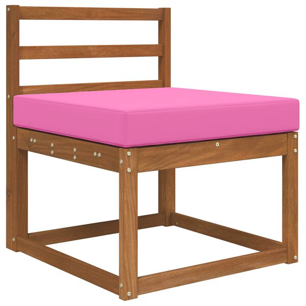 vidaXL Venkovn&iacute; pol&scaron;t&aacute;ř na pohovku Růžov&aacute; 60 x 60 x 8 cm Polyester