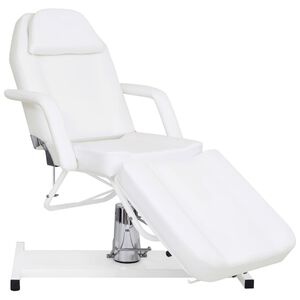 vidaXL Mas&aacute;žn&iacute; stůl b&iacute;l&yacute; 180 x 62 x (87&ndash;112) cm
